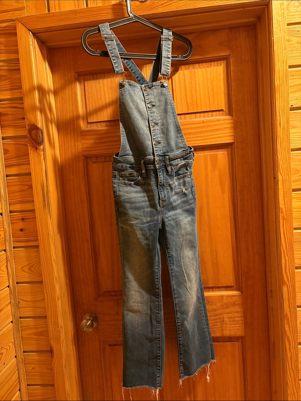 American Eagle Denim Overalls Jumpsuit 2